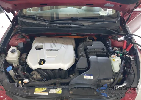 2012 Hyundai Sonata Hybrid из США, поврежденный, VIN KMHEC4A47CA020441